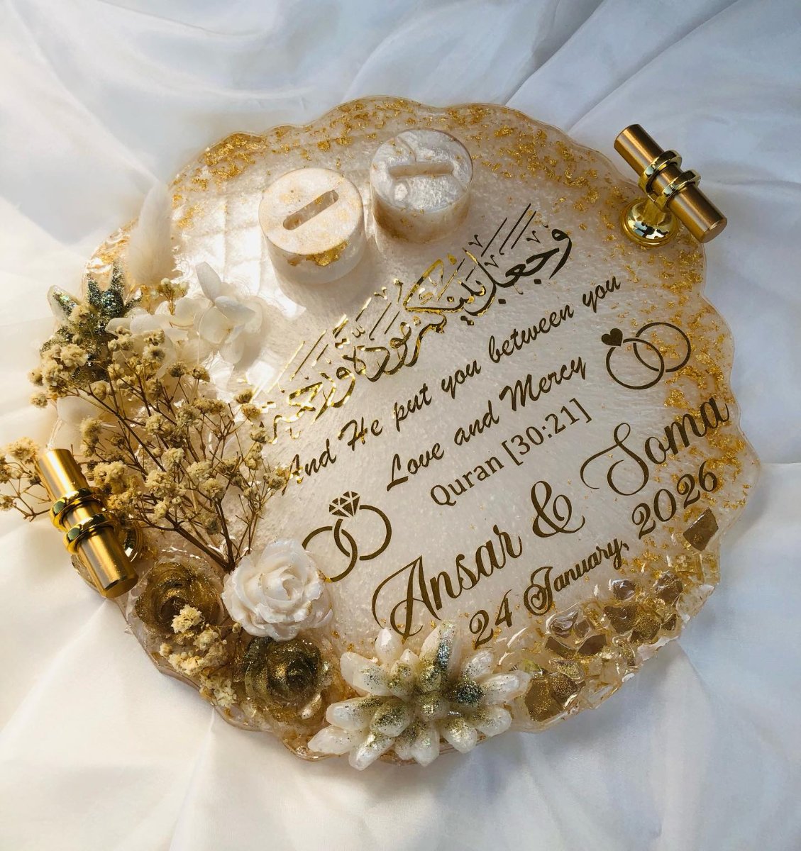 Engagement Ring Plate