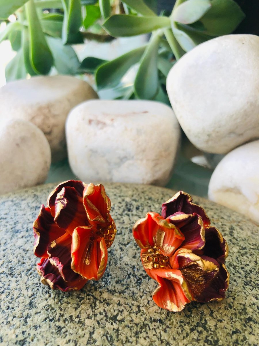 Polymer Clay Ear Studs