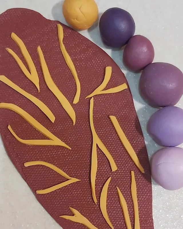 Slab making earrings