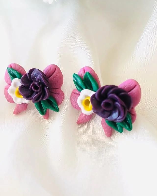 Handmade Polymer Clay Earrings