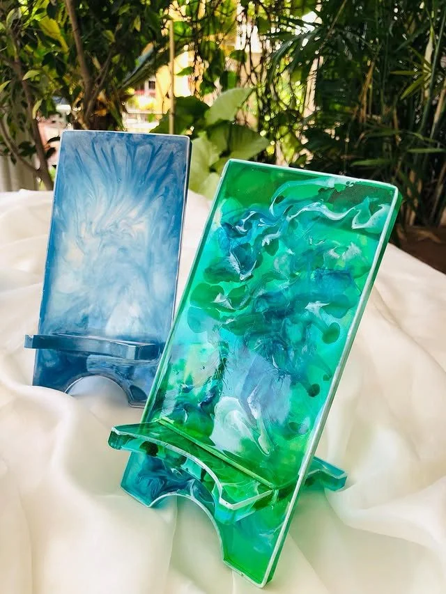 Handmade mobile stands